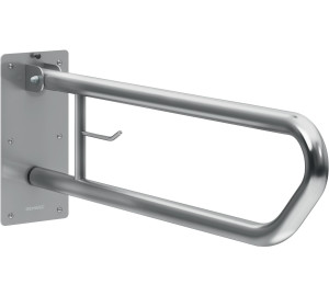 Barra abatible 800mm portarollos inox brillante